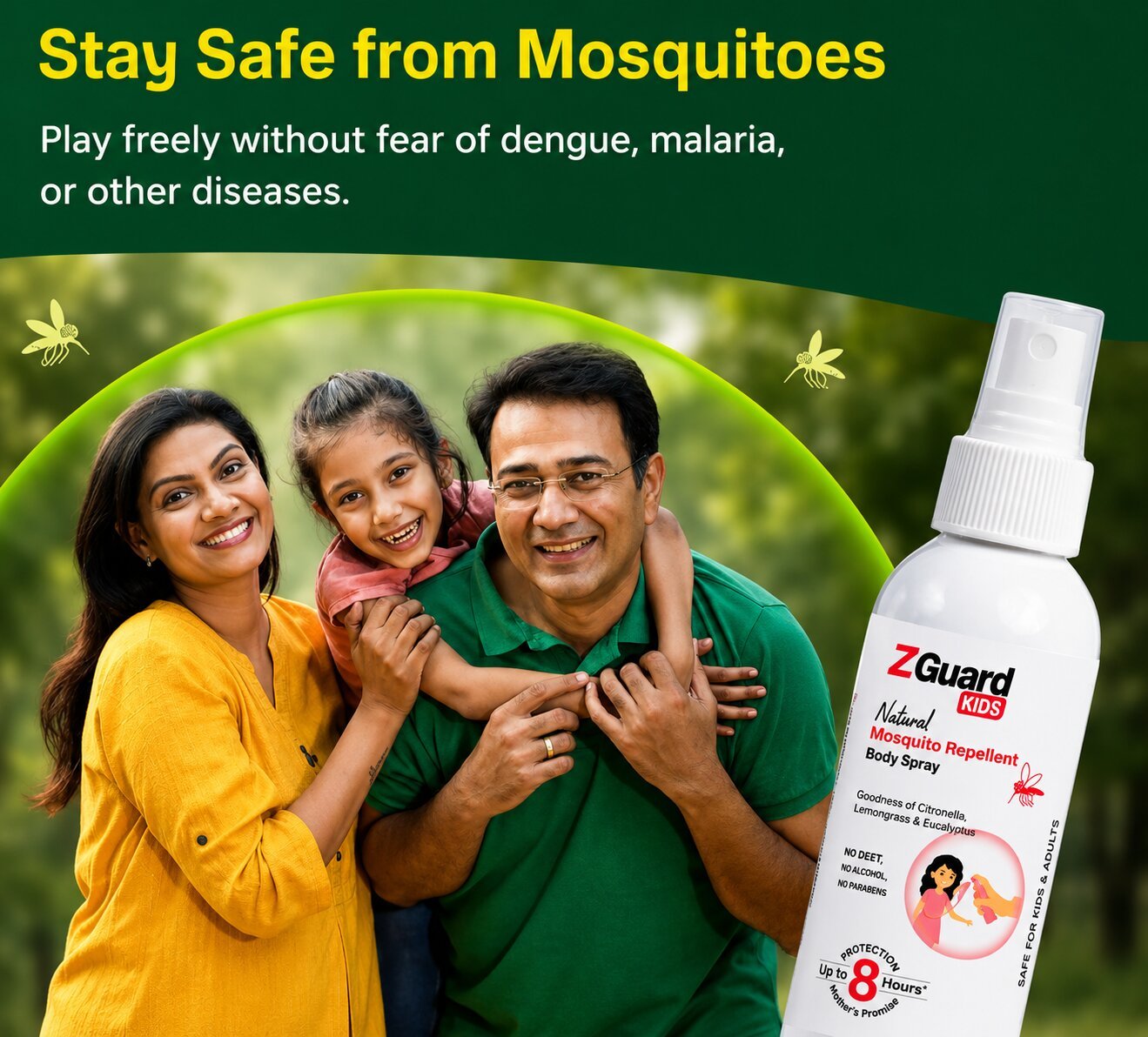 Mosquito Repellent Spray for Kids